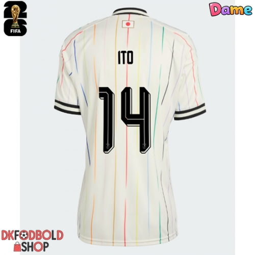 Japan Junya Ito #14 Udebanetrøje Dame VM 2026 Kort ærmer